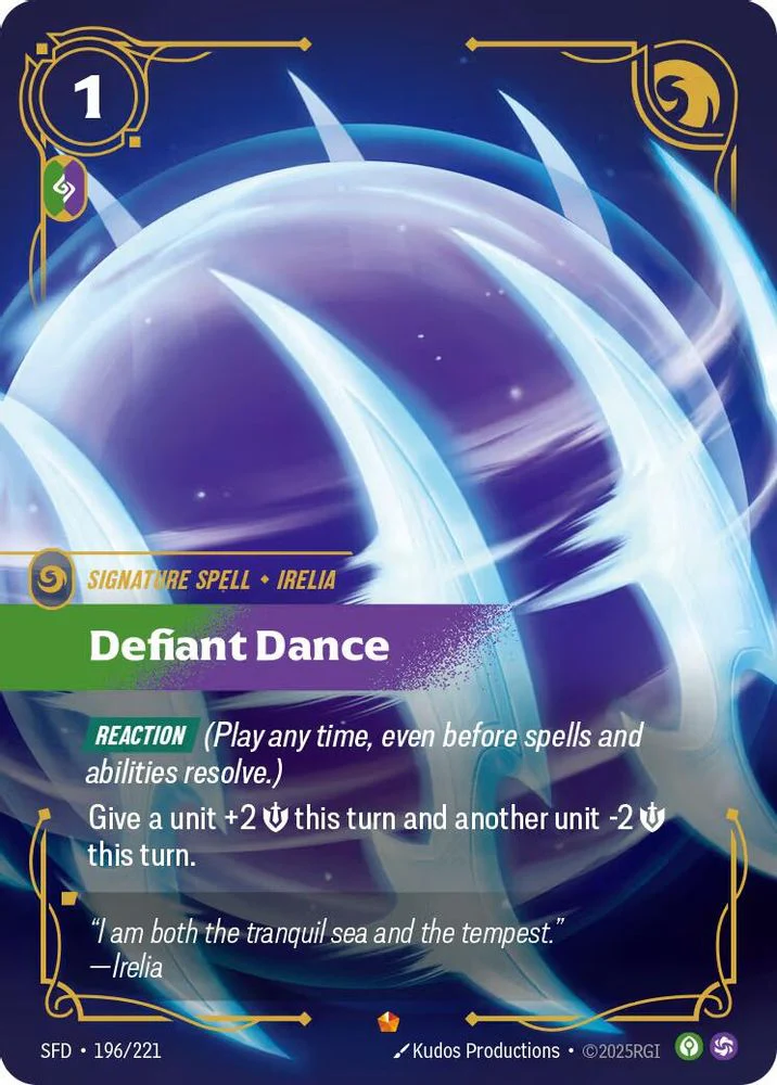 Defiant Dance - 196/221 - Epic