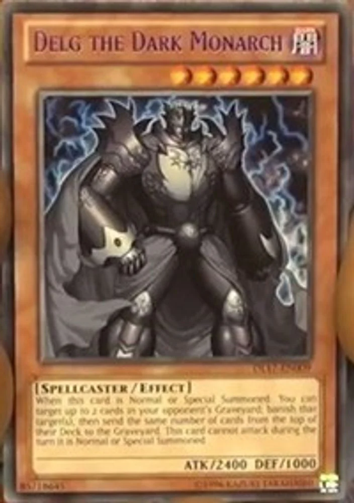 Delg the Dark Monarch (Purple) - DL17-EN009 - Rare