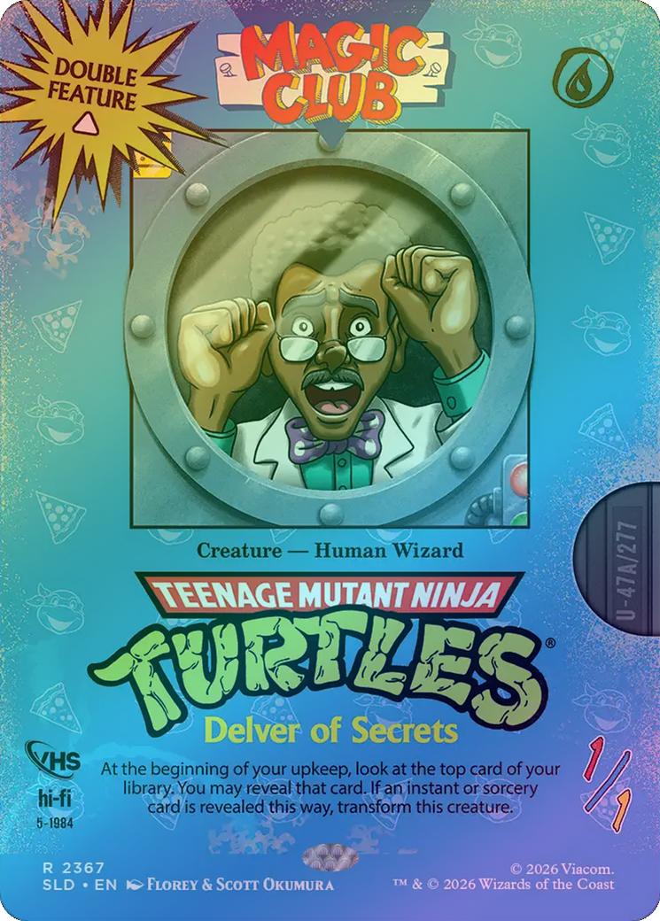 Delver of Secrets // Insectile Aberration - TMNT: VHS Villains (Foil) (SLD)