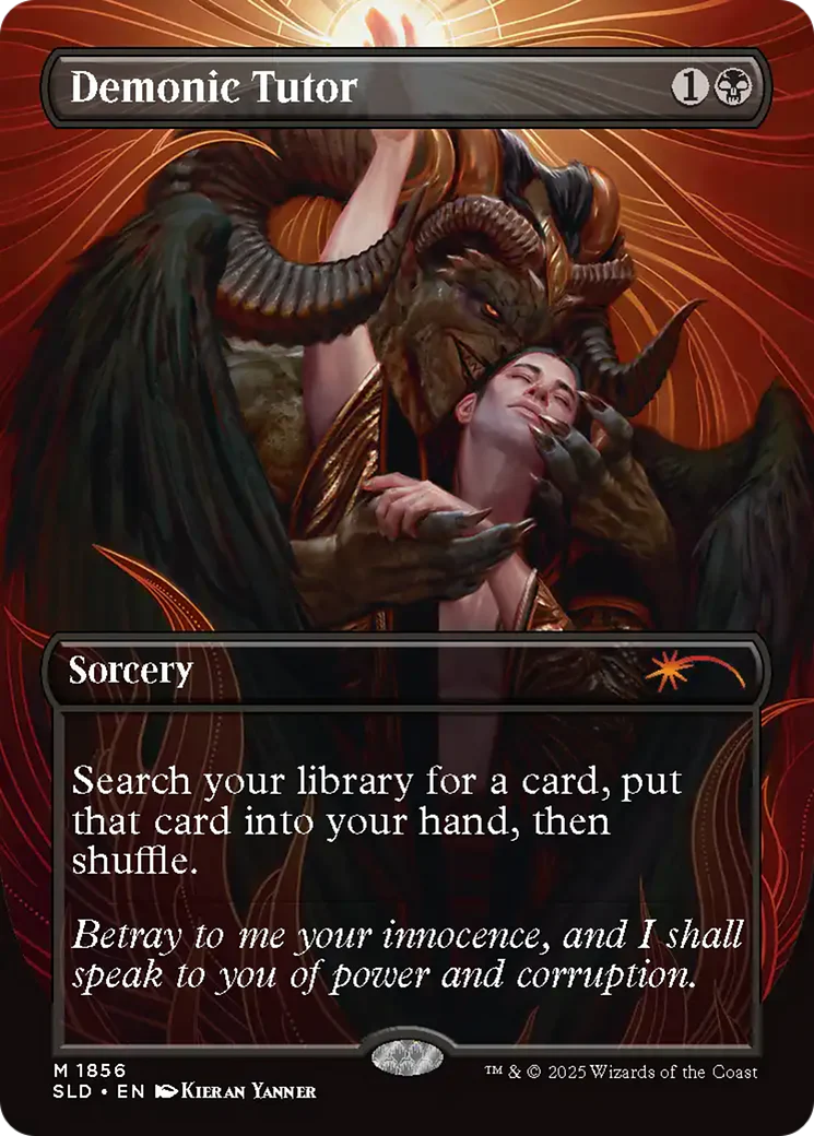 Demonic Tutor - Artist Series: Kieran Yanner (SLD)