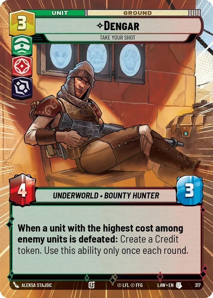 Dengar - Take Your Shot (Hyperspace) - 317 - Uncommon