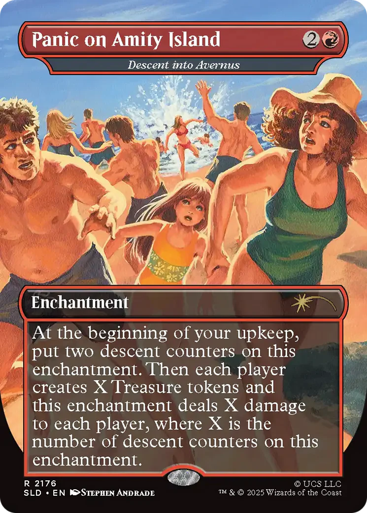 Panic on Amity Island // Descent into Avernus - JAWS: Terror of Amity Island (SLD)