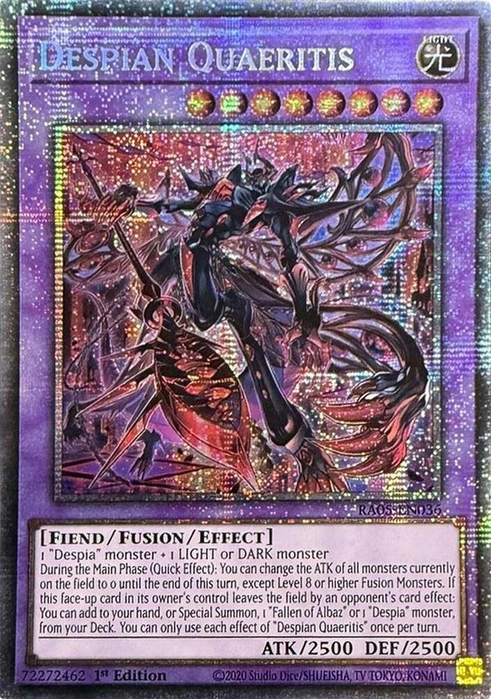 Despian Quaeritis - RA05-EN036 - Starlight Rare - 1st Edition