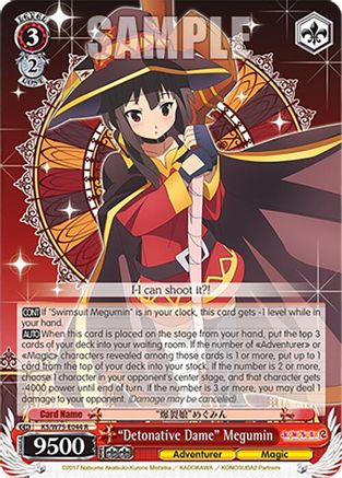 "Detonative Dame" Megumin - KS/W75-E044 - Rare
