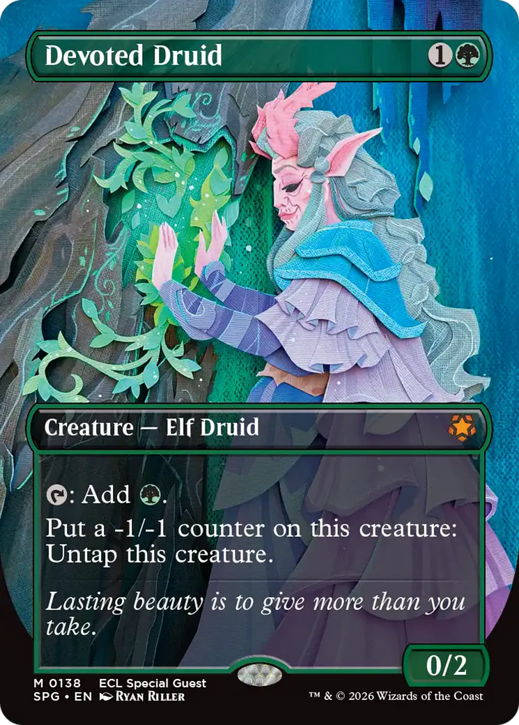 Devoted Druid - Borderless (SPG)