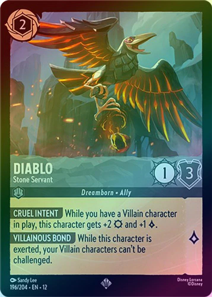 Diablo (Stone Servant) - 196/204 - Super Rare (Foil)
