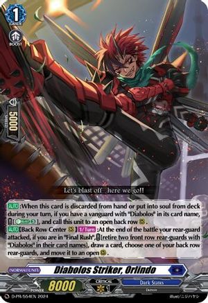 Diabolos Striker, Orlindo - D-PR/554EN - Promo