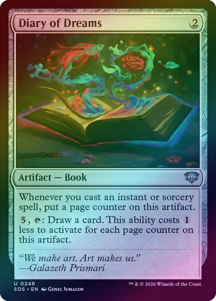 Diary of Dreams (Foil) (SOS)