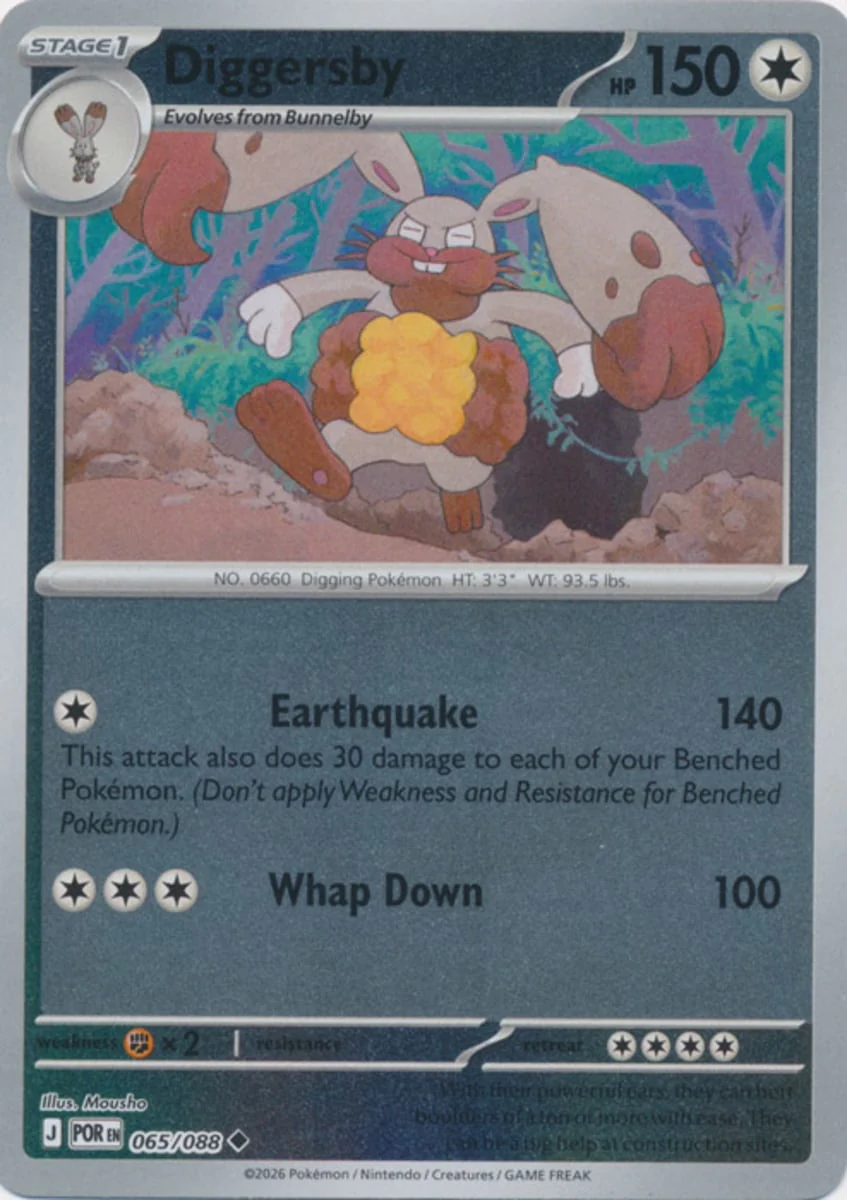 Diggersby - 065/088 - Uncommon - Reverse Holo