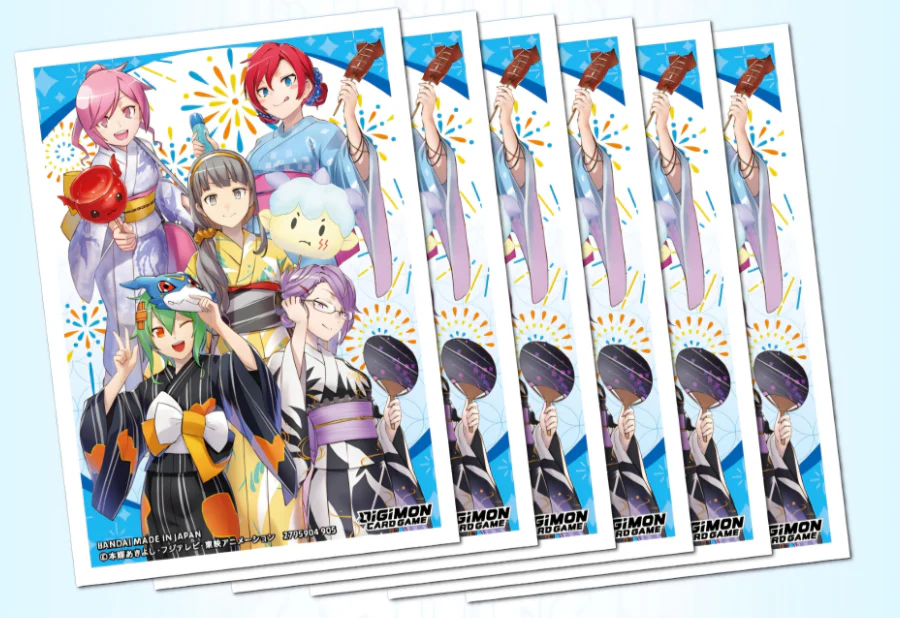 Digimon Card Game - Official Sleeves - Festival Heroines
