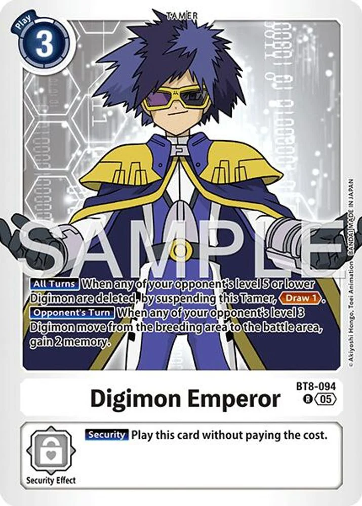 Digimon Emperor (Block 5 Reprint) - BT8-094 - Rare