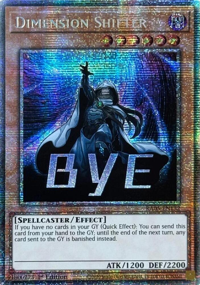 Dimension Shifter - RA05-EN132 - Starlight Rare - 1st Edition