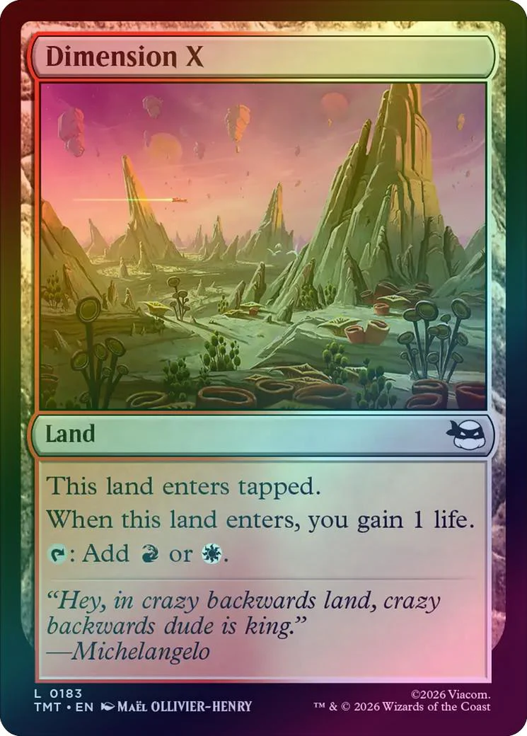 Dimension X (Foil) (TMT)