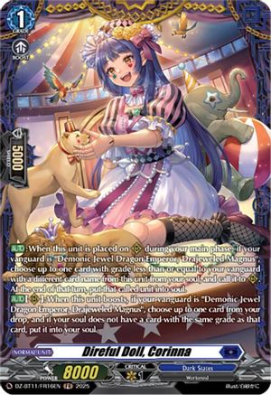 Direful Doll, Corinna (FR) - DZ-BT11/FR16EN - Frame Rare