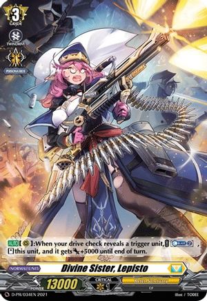 Divine Sister, Lepisto - D-PR/034EN - Promo