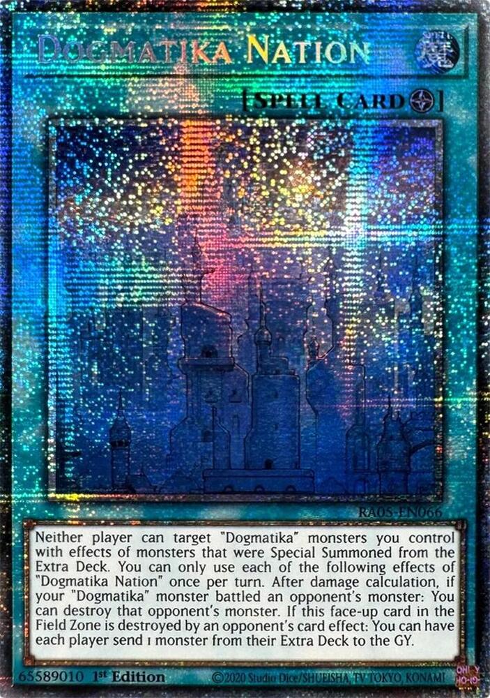 Dogmatika Nation - RA05-EN066 - Starlight Rare - 1st Edition
