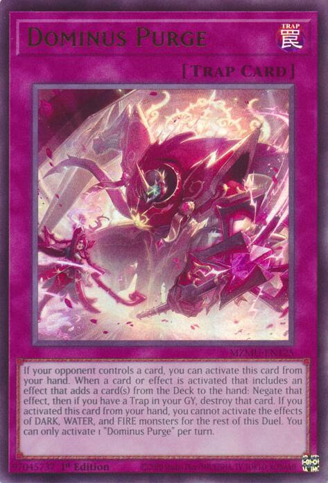 Dominus Purge - MZMU-EN125 - Ultra Rare - 1st Edition