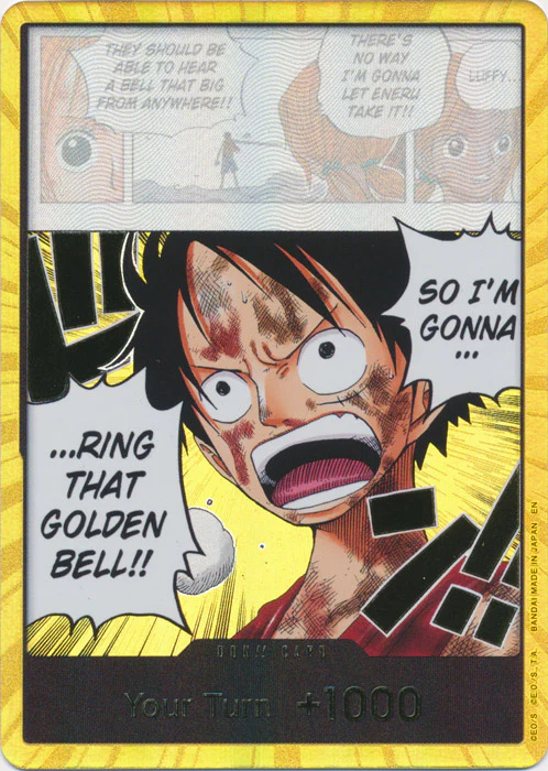 DON!! Card (Luffy) (Gold) - DON!! - DON!!