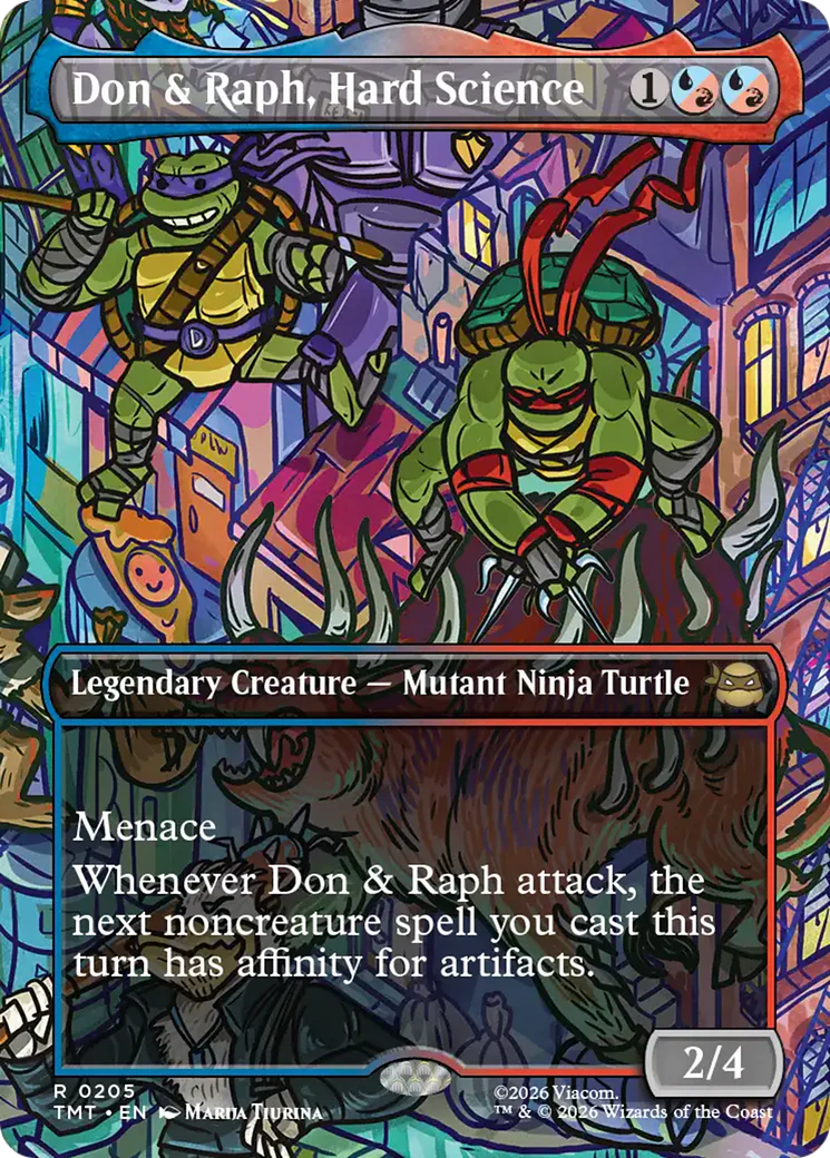 Don & Raph, Hard Science - Borderless Scene (TMT)