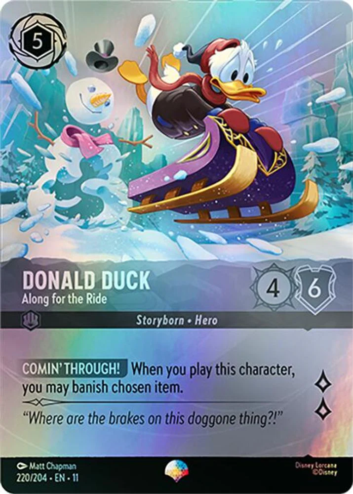 Donald Duck (Along for the Ride) - 220/204 - Epic