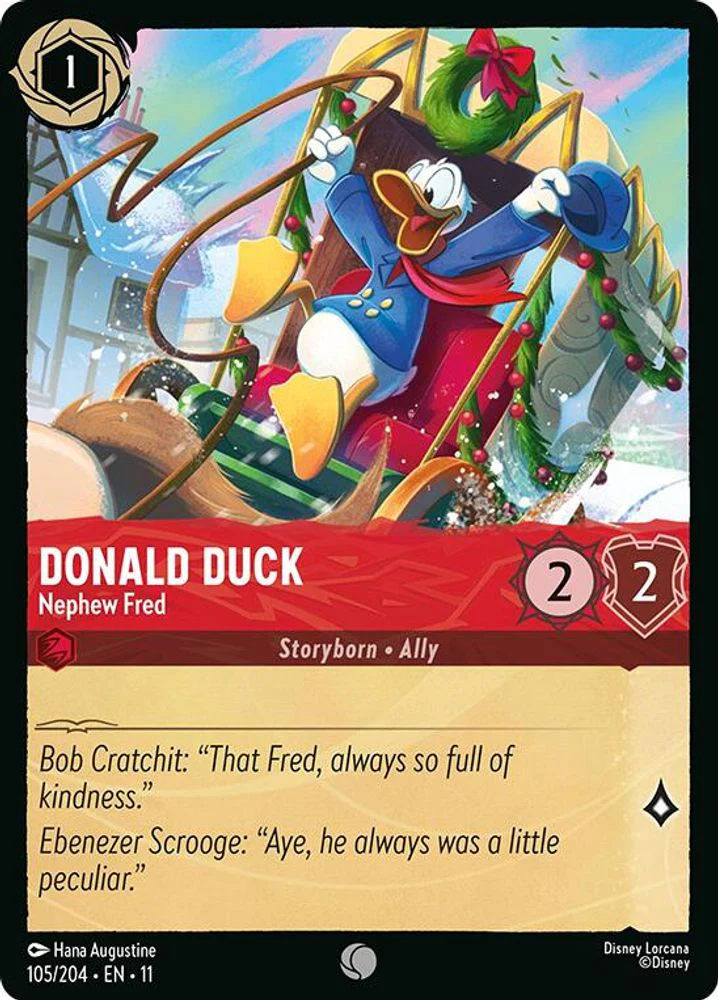 Donald Duck (Nephew Fred) - 105/204 - Common