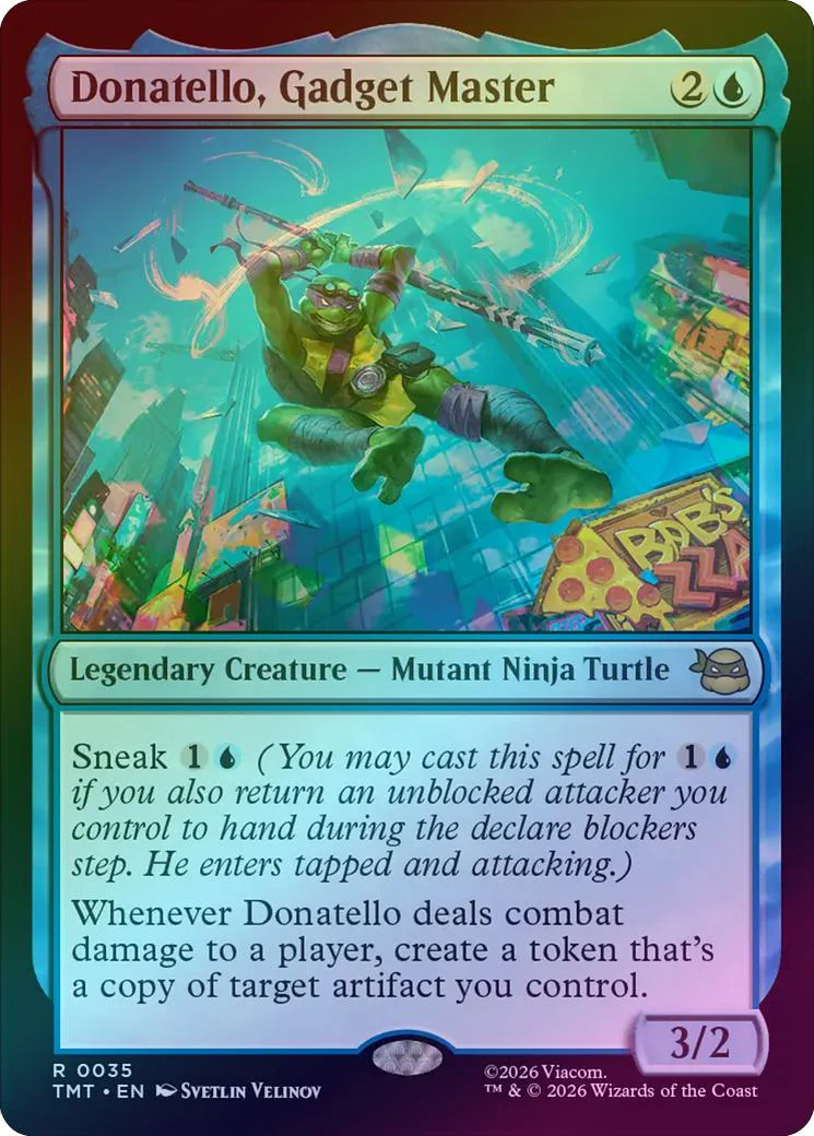 Donatello, Gadget Master (Foil) (TMT)