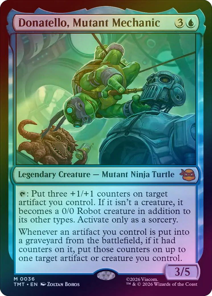 Donatello, Mutant Mechanic (Foil) (TMT)