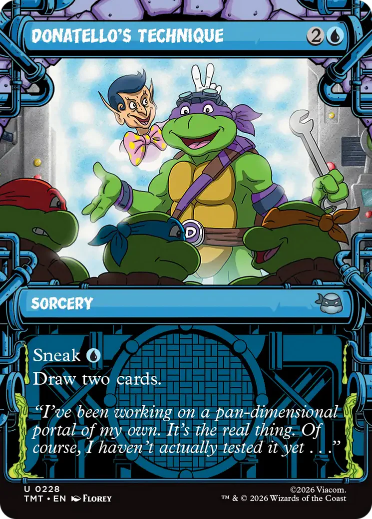 Donatello's Technique - Sewer Frame (TMT)