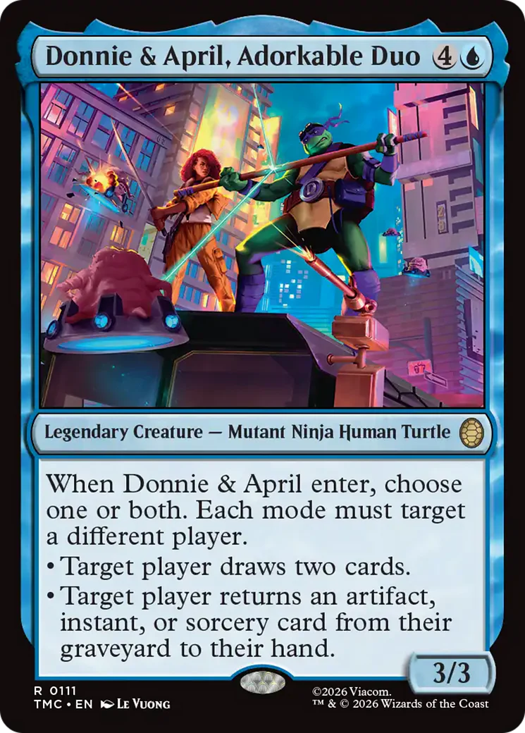 Donnie & April, Adorkable Duo (TMC)