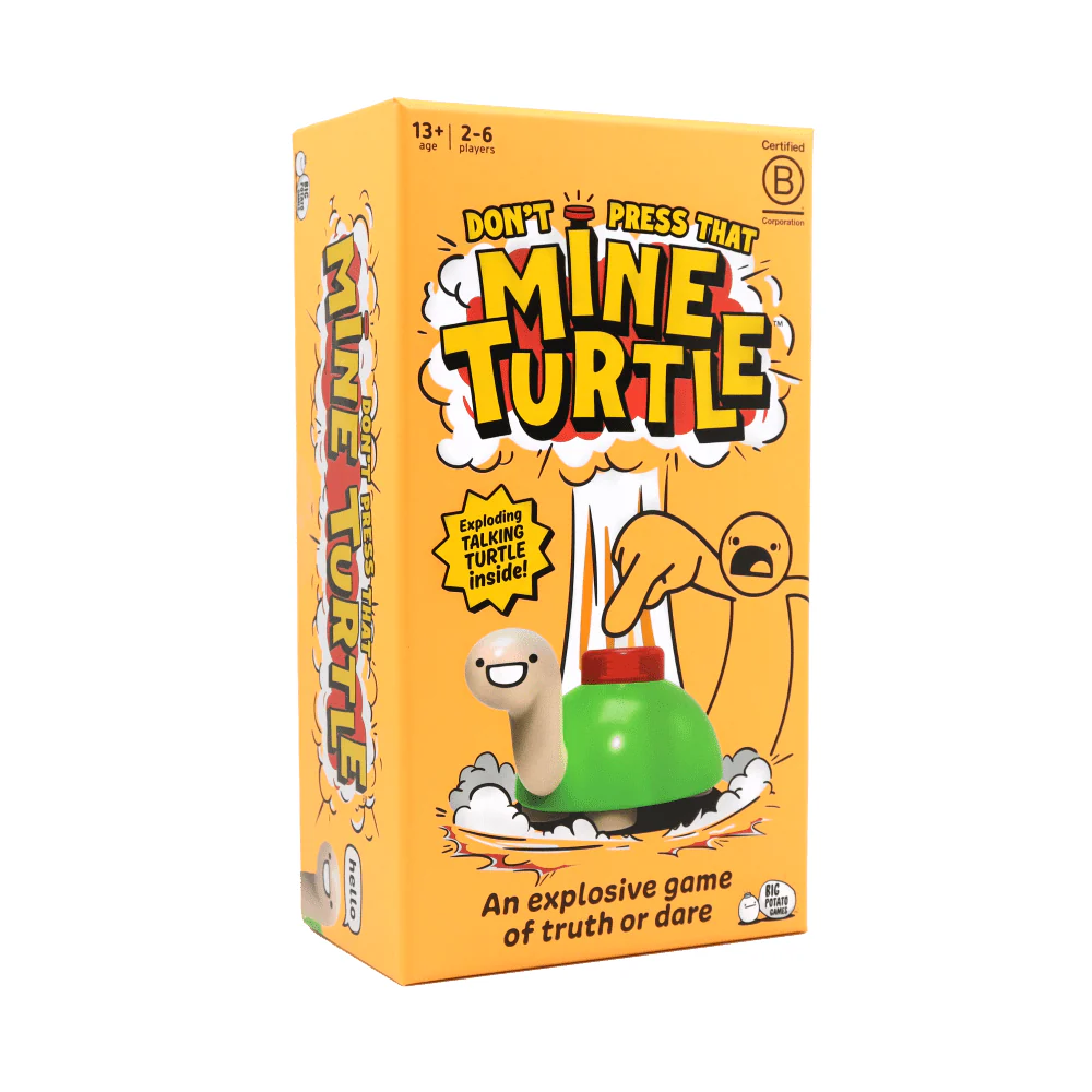 Don't Press That Mine Turtle!
