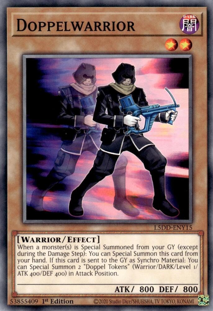 Doppelwarrior - L5DD-ENY15 - Common - 1st Edition