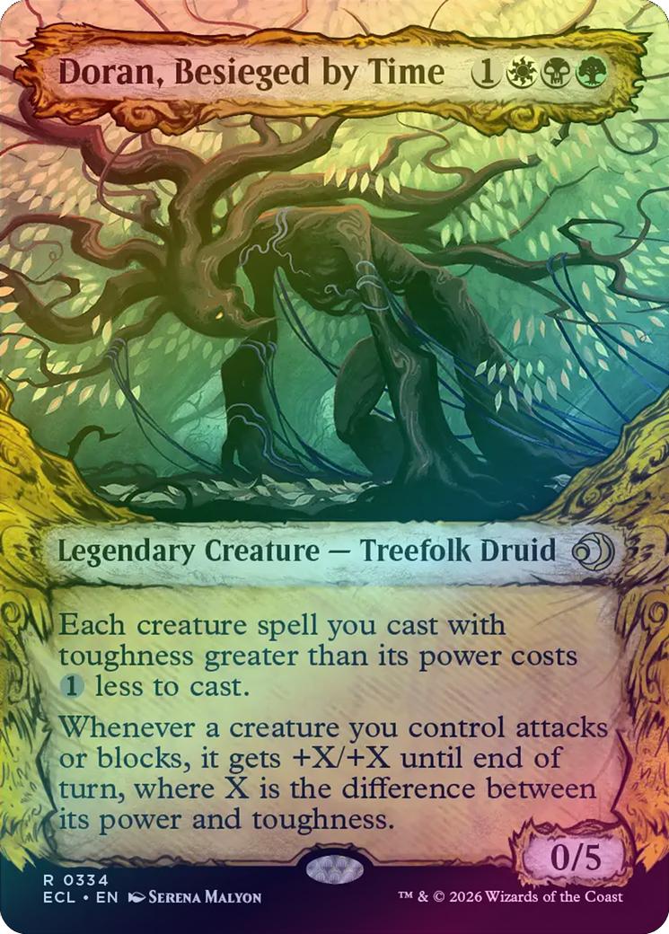 Doran, Besieged by Time - Fable Frame Showcase (Foil) (ECL)
