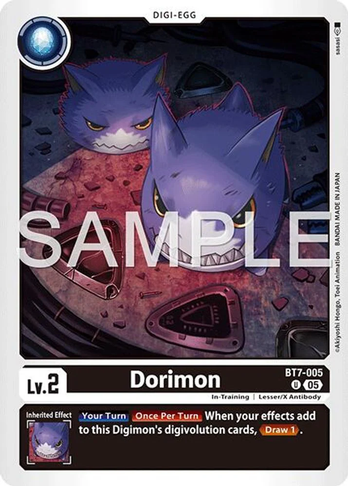 Dorimon (Block 5 Reprint) - BT7-005 - Uncommon