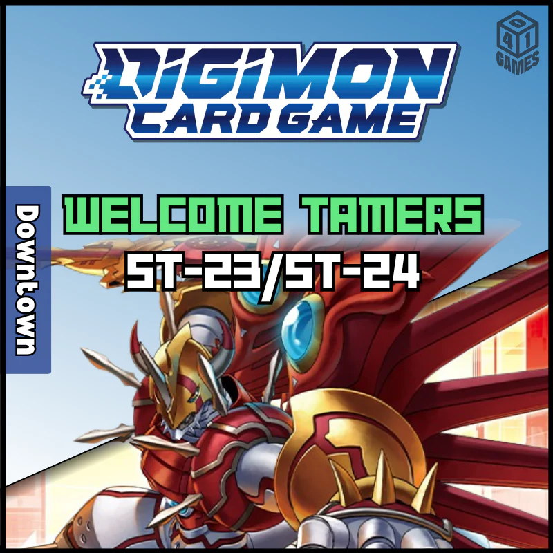 Downtown Events - Digimon - Welcome Tamers ST-23/ST-24 Event