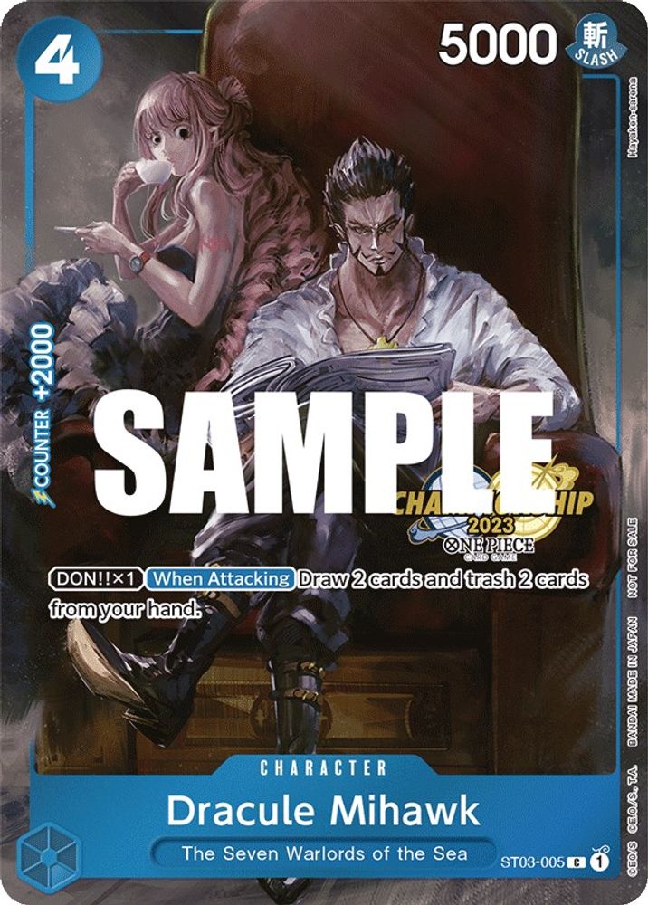 Dracule Mihawk (CS 2023 Celebration Pack) - ST03-005 - Common