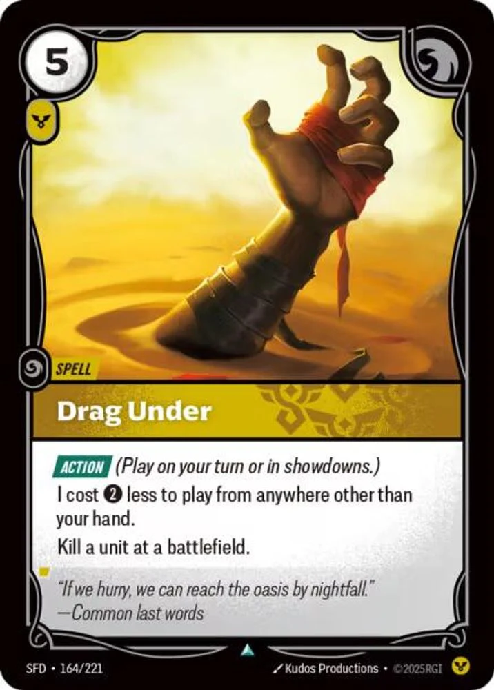 Drag Under - 164/221 - Uncommon