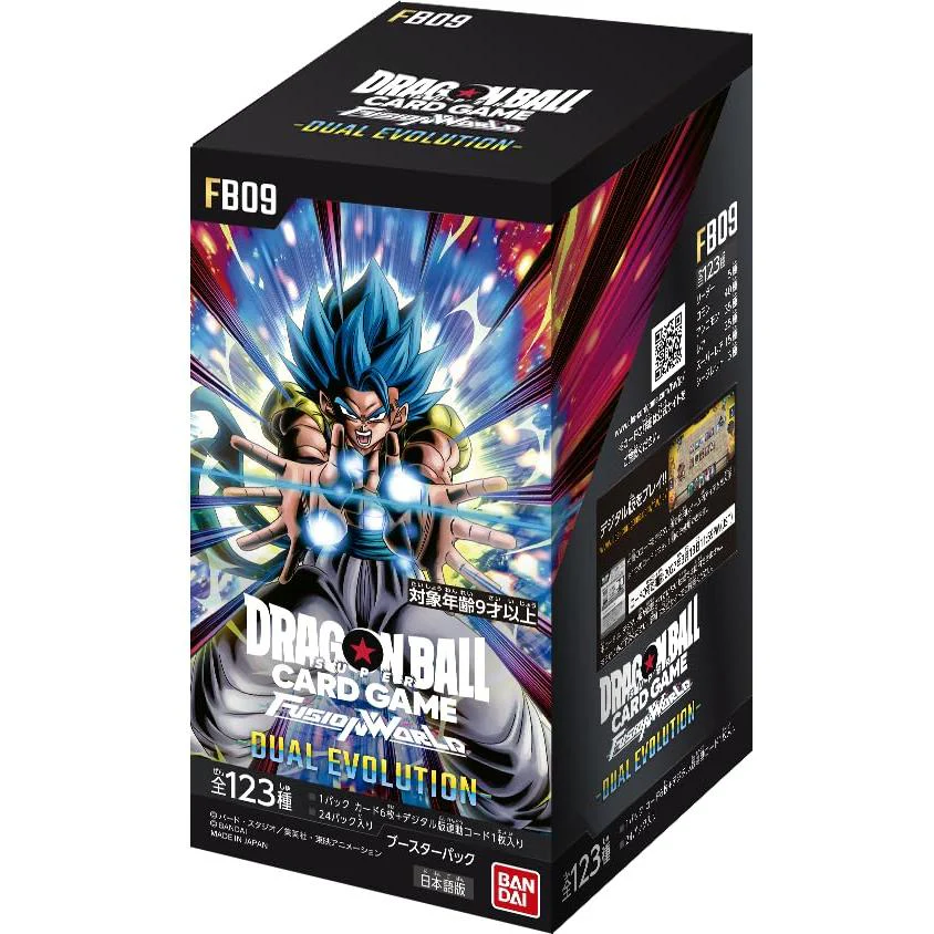Dragon Ball Super - Fusion World FB-09 Dual Evolution Japanese Booster Box