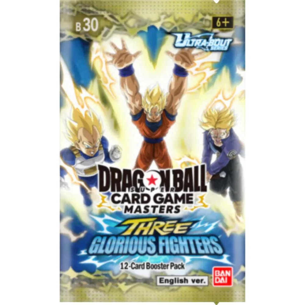 Dragon Ball Super - Masters - BT30 - Three Glorious Fighters Set 3 Booster Pack