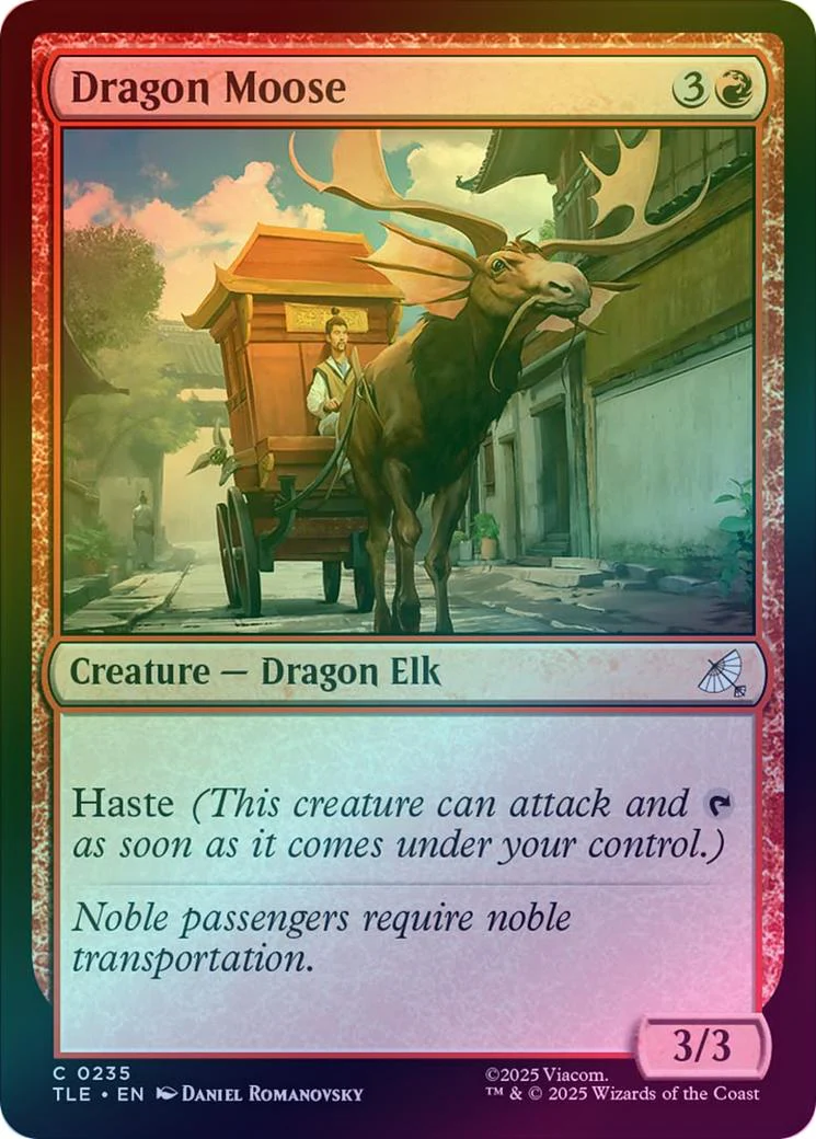 Dragon Moose (Foil) (TLE)