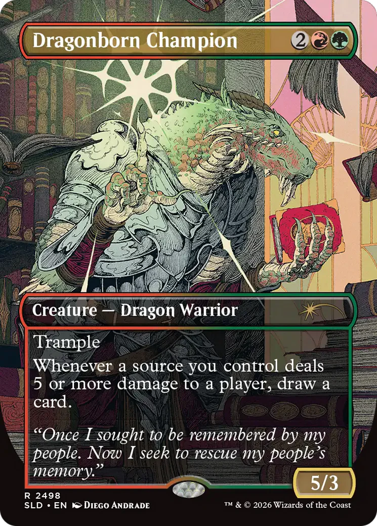 Dragonborn Champion - D&D: Whispers In Candlekeep (SLD)
