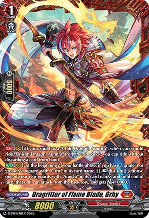 Dragritter of Flame Blade, Grhy - D-PR/648EN - Promo