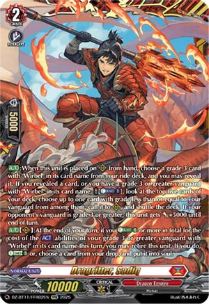 Dragritter, Sadiq (FFR) - DZ-BT11/FFR02EN - Double Frame Rare