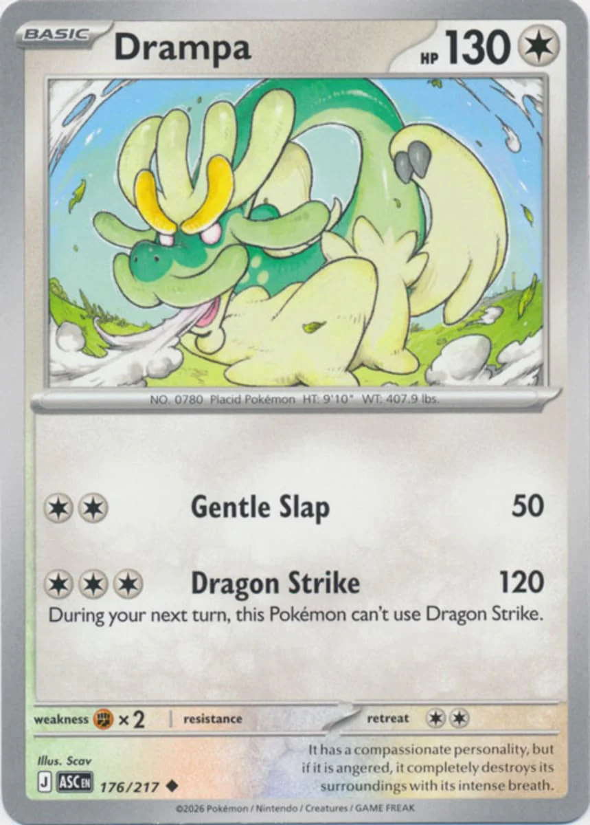 Drampa - 176/217 - Uncommon