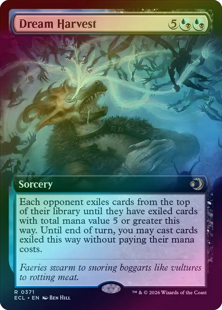 Dream Harvest - Extended Art (Foil) (ECL)