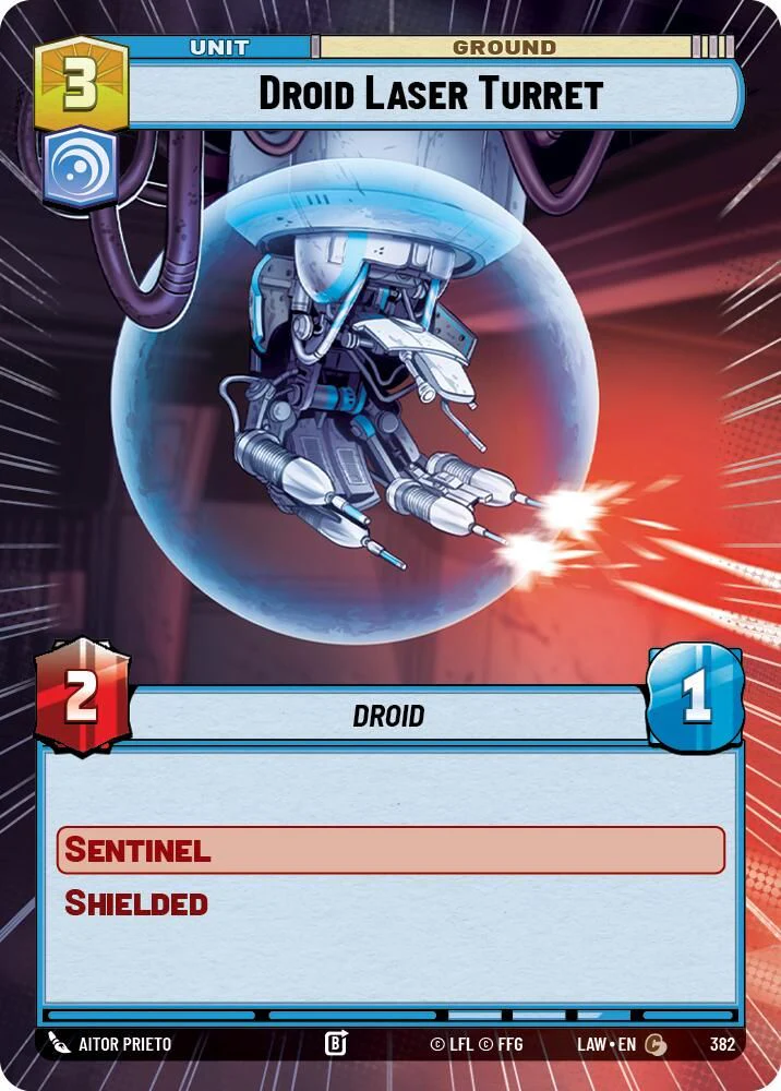 Droid Laser Turret (Hyperspace) - 382 - Common