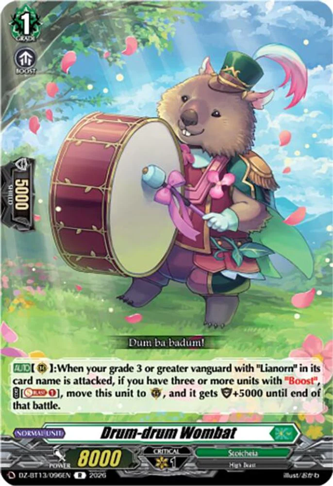 Drum-drum Wombat - DZ-BT13/096EN - Rare