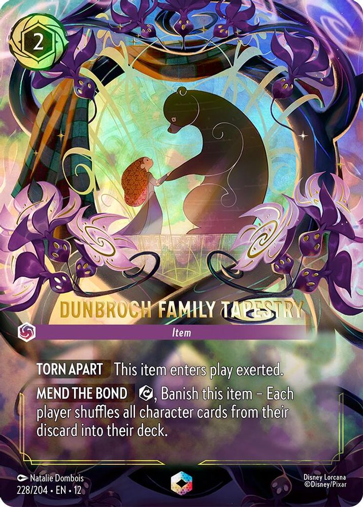 DunBroch Family Tapestry (Enchanted) - 228/204 - Enchanted