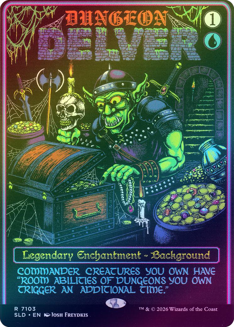 Dungeon Delver - D&D Bonus Card (Foil) (SLD)