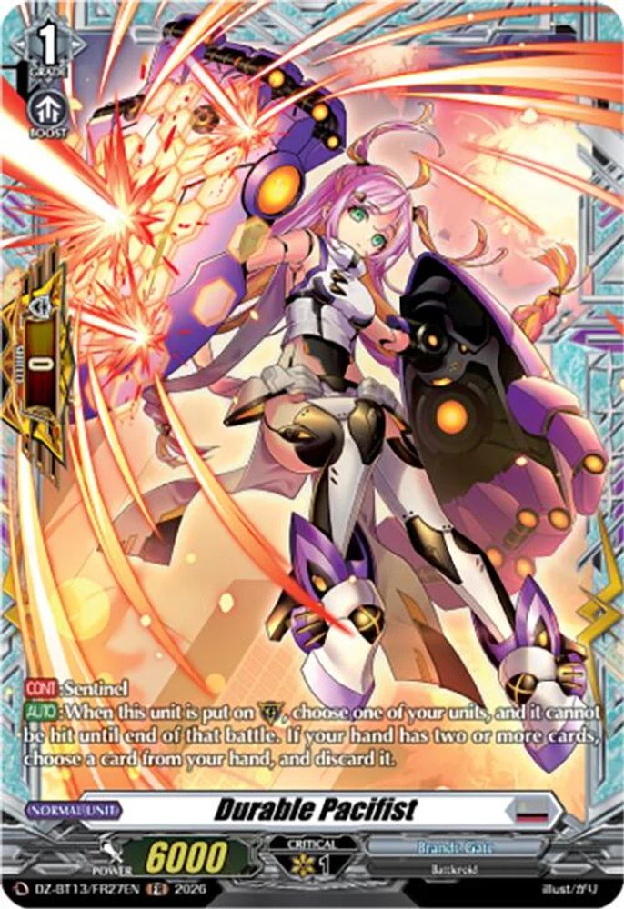 Durable Pacifist (FR) - DZ-BT13/FR27EN - Frame Rare