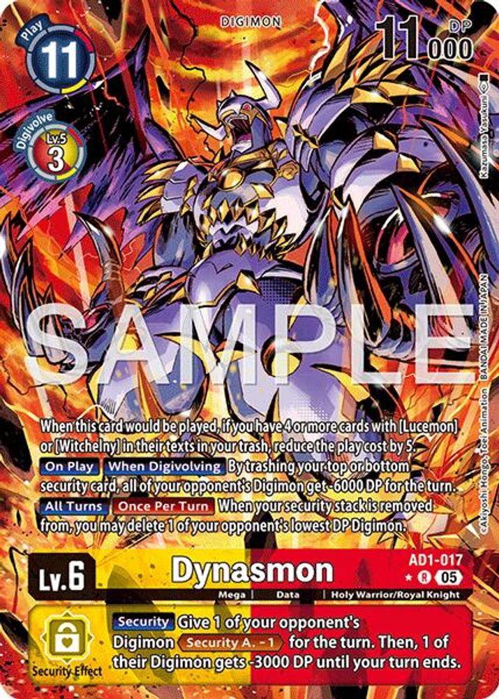 Dynasmon - AD1-017 (Alternate Art) - AD1-017 - Rare